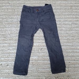 Gray skinny chords,  sized 2T / 3T